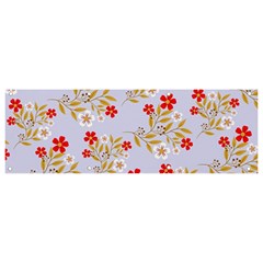 Illustration Pattern Flower Floral Banner And Sign 9  X 3  by Wegoenart