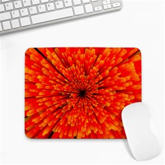 Red Orange Illustration Background Abstract Small Mousepad by Wegoenart