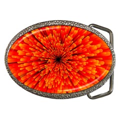 Red Orange Illustration Background Abstract Belt Buckles by Wegoenart