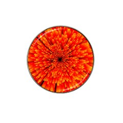 Red Orange Illustration Background Abstract Hat Clip Ball Marker (4 Pack) by Wegoenart