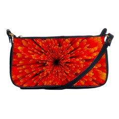 Red Orange Illustration Background Abstract Shoulder Clutch Bag