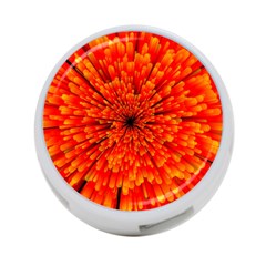 Red Orange Illustration Background Abstract 4-port Usb Hub (two Sides) by Wegoenart