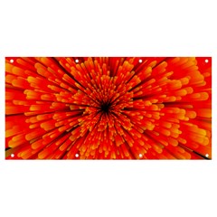 Red Orange Illustration Background Abstract Banner And Sign 8  X 4  by Wegoenart