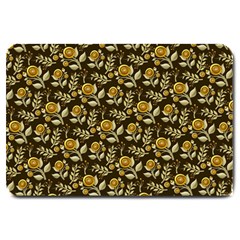 Background Flower Ornamental Art Large Doormat by Wegoenart