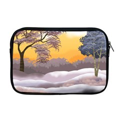 Illustration Background Landscape Apple Macbook Pro 17  Zipper Case by Wegoenart