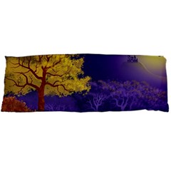 Landscape Illustration Night Light Body Pillow Case Dakimakura (two Sides) by Wegoenart