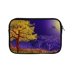 Landscape Illustration Night Light Apple Ipad Mini Zipper Cases by Wegoenart