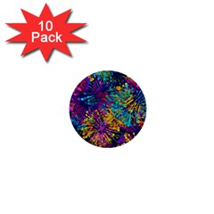 Illustration Graphics Design Art 1  Mini Buttons (10 Pack)  by Wegoenart