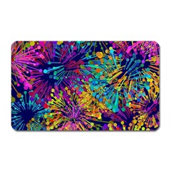 Illustration Graphics Design Art Magnet (rectangular) by Wegoenart