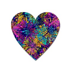 Illustration Graphics Design Art Heart Magnet by Wegoenart