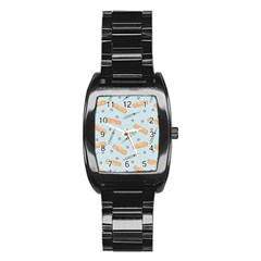 Medicine Items Stainless Steel Barrel Watch by SychEva