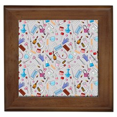 Medical Devices Framed Tile by SychEva