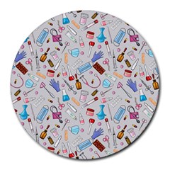 Medical Devices Round Mousepad by SychEva