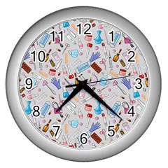 Medical Devices Wall Clock (silver) by SychEva