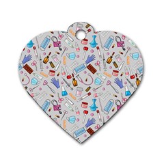 Medical Devices Dog Tag Heart (one Side) by SychEva