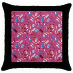 Medical Devices Throw Pillow Case (Black) Front