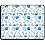 Baby Things For Toddlers Double Sided Fleece Blanket (Medium)  58.8 x47.4  Blanket Front