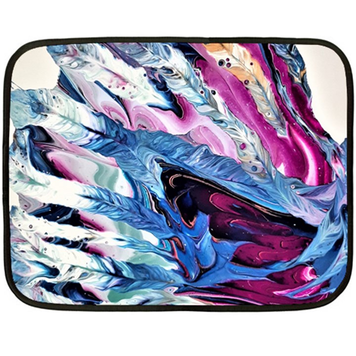 Feathers Fleece Blanket (Mini)