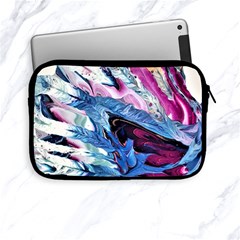 Feathers Apple Ipad Mini Zipper Cases by kaleidomarblingart