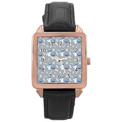 Cute Baby Stuff Rose Gold Leather Watch  by SychEva