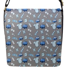 Cute Baby Stuff Flap Closure Messenger Bag (s) by SychEva