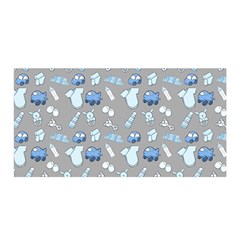 Cute Baby Stuff Satin Wrap 35  X 70  by SychEva