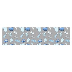 Cute Baby Stuff Oblong Satin Scarf (16  X 60 ) by SychEva