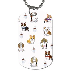 Hot Chocolate Puppies Hot Cocoa Dog Tag (one Side) by Wegoenart