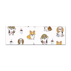 Hot Chocolate Puppies Hot Cocoa Sticker Bumper (10 Pack) by Wegoenart