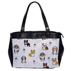 Hot Chocolate Puppies Hot Cocoa Oversize Office Handbag by Wegoenart