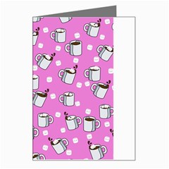 Coffee Chocolate Milk Drink Hot Greeting Card by Wegoenart