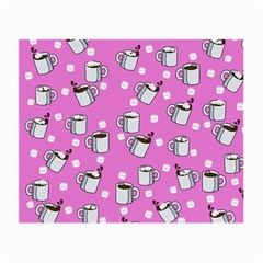 Coffee Chocolate Milk Drink Hot Small Glasses Cloth by Wegoenart