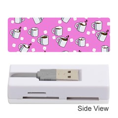 Coffee Chocolate Milk Drink Hot Memory Card Reader (stick) by Wegoenart