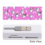 Coffee Chocolate Milk Drink Hot Memory Card Reader (Stick) Front