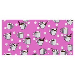 Coffee Chocolate Milk Drink Hot Banner And Sign 8  X 4  by Wegoenart