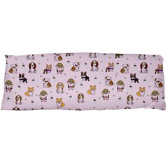 Puppies Dog Pattern Drawing Body Pillow Case (dakimakura) by Wegoenart