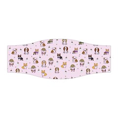 Puppies Dog Pattern Drawing Stretchable Headband by Wegoenart