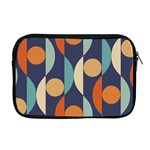 Mid Century Vintage Retro Geometric Apple MacBook Pro 17  Zipper Case Front