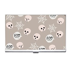 Halloween Decoration Drawing Design Business Card Holder by Wegoenart