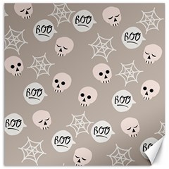 Halloween Decoration Drawing Design Canvas 20  X 20  by Wegoenart