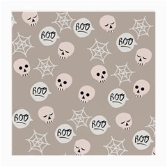 Halloween Decoration Drawing Design Medium Glasses Cloth by Wegoenart