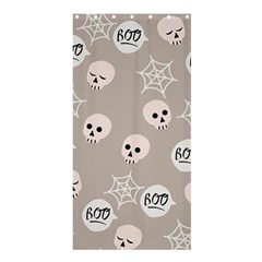 Halloween Decoration Drawing Design Shower Curtain 36  X 72  (stall)  by Wegoenart