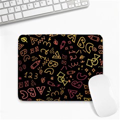 Background Graphic Beautiful Small Mousepad by Wegoenart