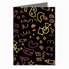 Background Graphic Beautiful Greeting Card