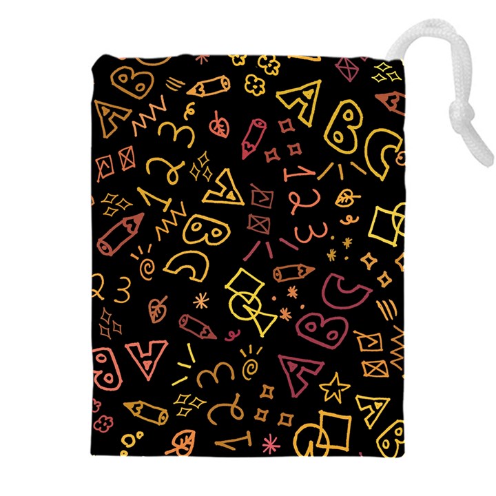 Background Graphic Beautiful Drawstring Pouch (4XL)