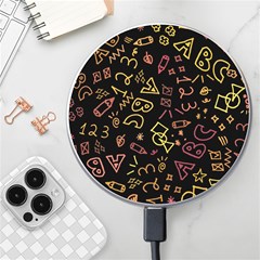 Background Graphic Beautiful Wireless Charger by Wegoenart