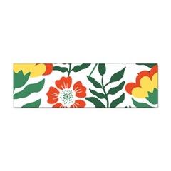 Painting Flower Leaves Forest Sticker Bumper (100 Pack) by Wegoenart