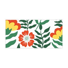 Painting Flower Leaves Forest Yoga Headband by Wegoenart