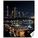 Seoul Building City Night View Canvas 20  x 24  19.57 x23.15  Canvas - 1