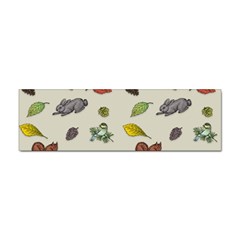 Autumn Fall Animals Nature Season Sticker (bumper)